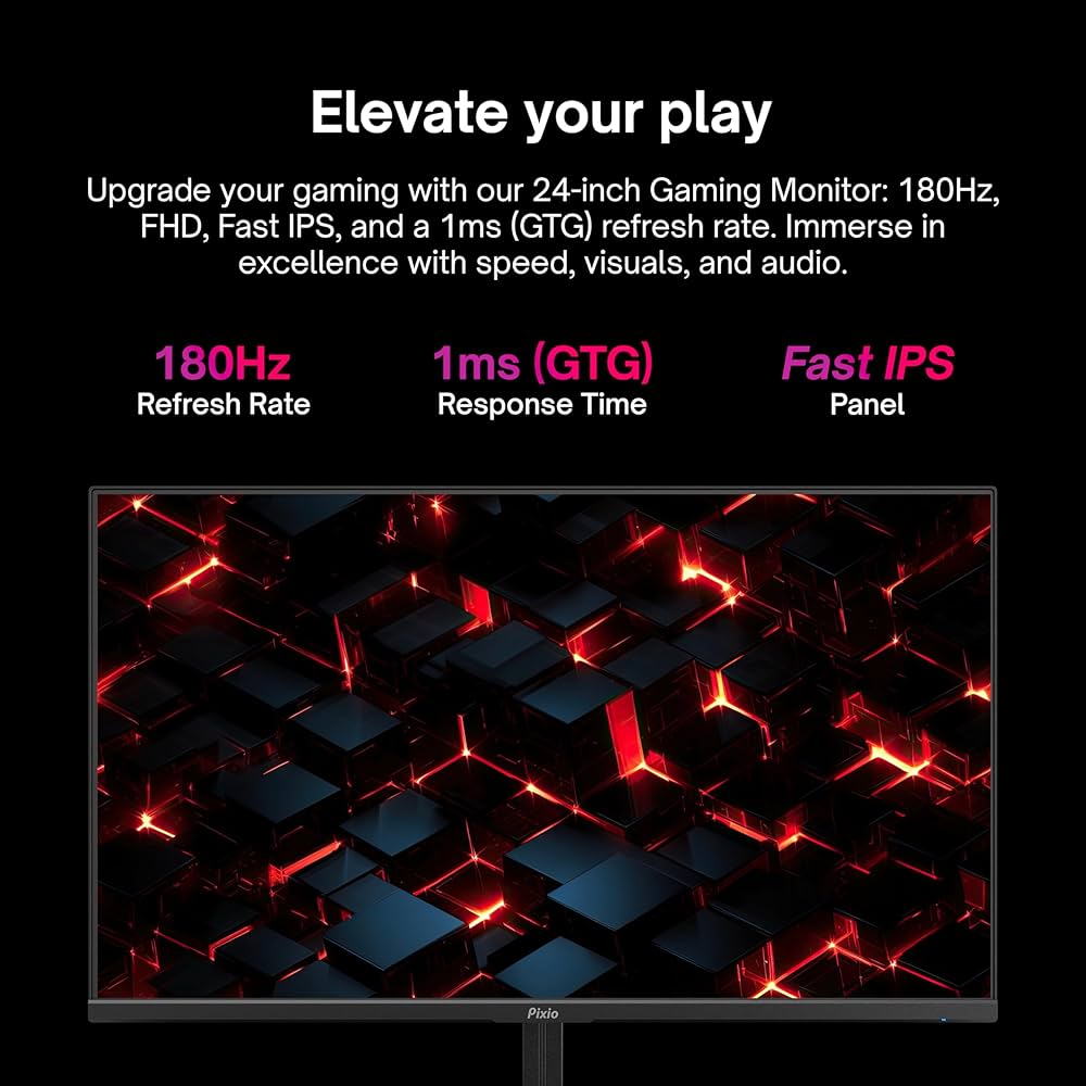 144Hz 24インチモニター FHD Pixio PX248P Pixio PX248 Prime Advanced | 24 inch 1080p 144Hz 1ms (GTG